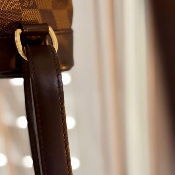 Louis Vuitton Damier Ebene SoHo Backpack w/COA - Picture 10 of 12